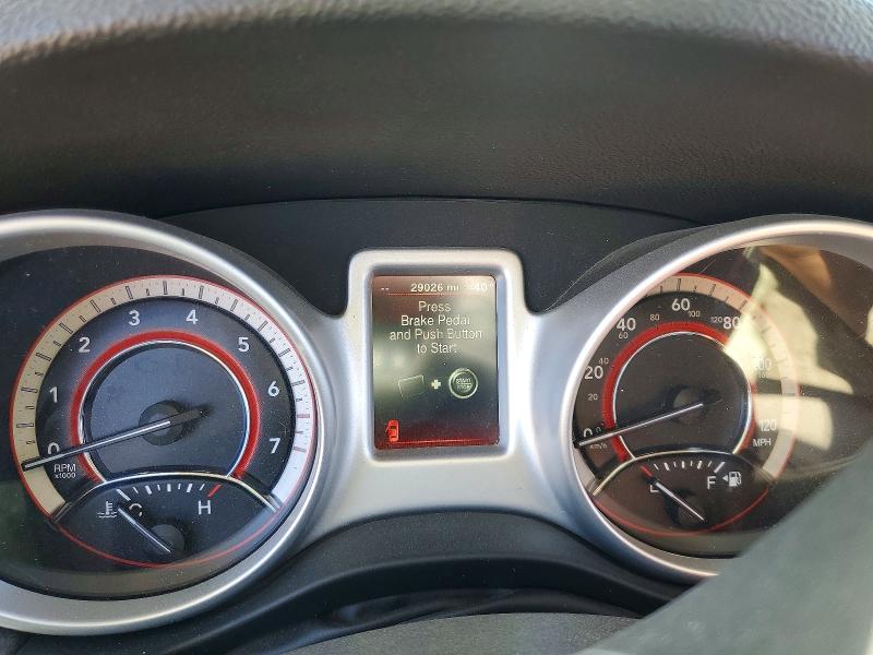 2017 Dodge Journey VIN 3C4PDCAB0HT545019 COPART salvage auction — FRONT END, TX - SALVAGE VEHICLE TITLE, sold $700 on 2026-07-02 (photo 9)