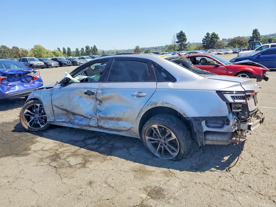 2019 Audi A4 VIN WAUGMAF49KN016526 COPART salvage auction — ROLLOVER, Ca - Salvage Certificate, sold $175 on 2026-07-24 (photo 2)