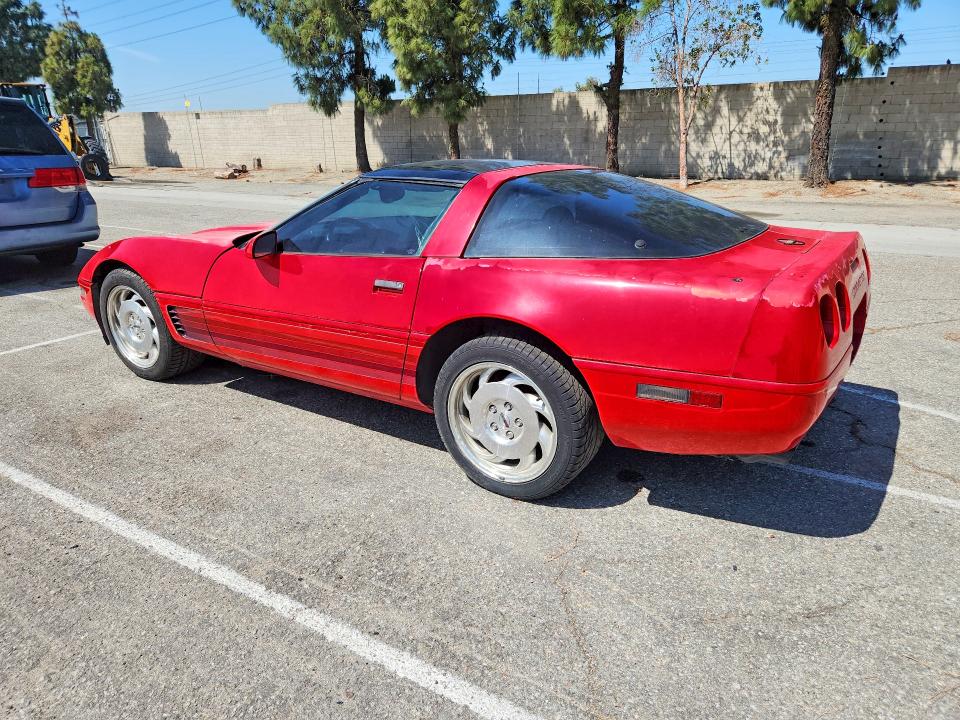 1996 Chevrolet Corvette VIN 1G1YY22P3T5100384 COPART salvage auction — NORMAL WEAR, CA - DIS/DLR/EXP ONLY CLEAN TITLE, sold $1,050 on 2026-07-02 (photo 2)