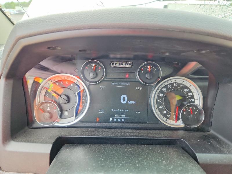 2018 Ram 1500 VIN 3C6RR7LT6JG234918 COPART salvage auction — HAIL, Mo - Salvage Certificate Of Title, sold $7,200 on 2026-07-27 (photo 9)