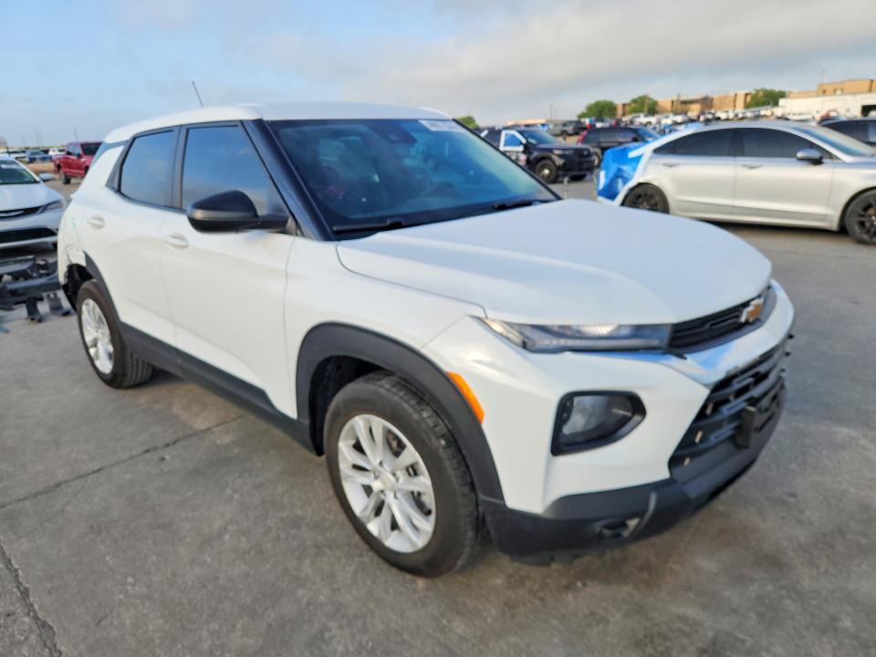 2023 Chevrolet Trailblazer VIN KL79MMS24PB188745 COPART salvage auction — REAR END, Tx - Certificate Of Title, sold $7,400 on 2026-07-09 (photo 4)