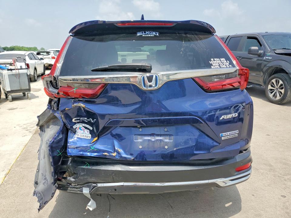 2020 Honda Cr-v VIN 7FART6H92LE017171 COPART salvage auction — REAR END, Tx - Salvage Vehicle Title, sold $10,200 on 2026-07-02 (photo 6)