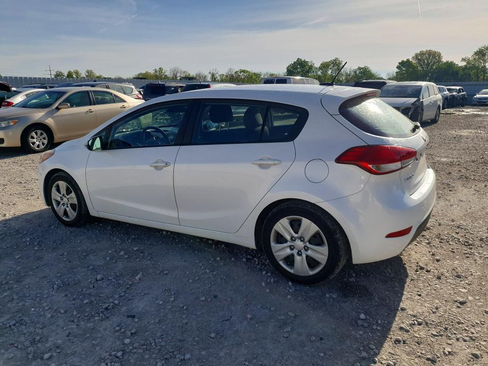 2016 Kia Forte VIN KNAFK5A85G5584024 COPART salvage auction — VANDALISM, Oh - Cert Of Title-Salvage, sold $1,050 on 2026-07-31 (photo 2)