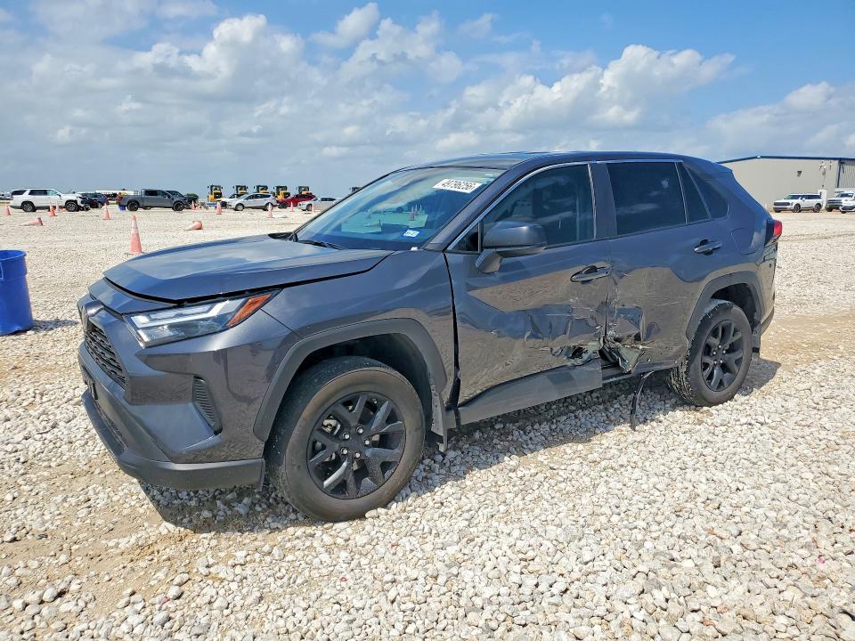 2025 Toyota Rav 4 VIN 2T3H1RFVXSW403103 COPART salvage auction — SIDE, Salvage Title, sold $10,900 on 2026-07-09 (photo 1)