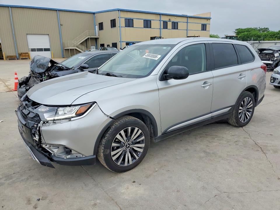 2020 Mitsubishi Outlander VIN JA4AD2A31LZ047853 COPART salvage auction — FRONT END, Tx - Certificate Of Title (P), sold $4,450 on 2026-07-21 (photo 1)