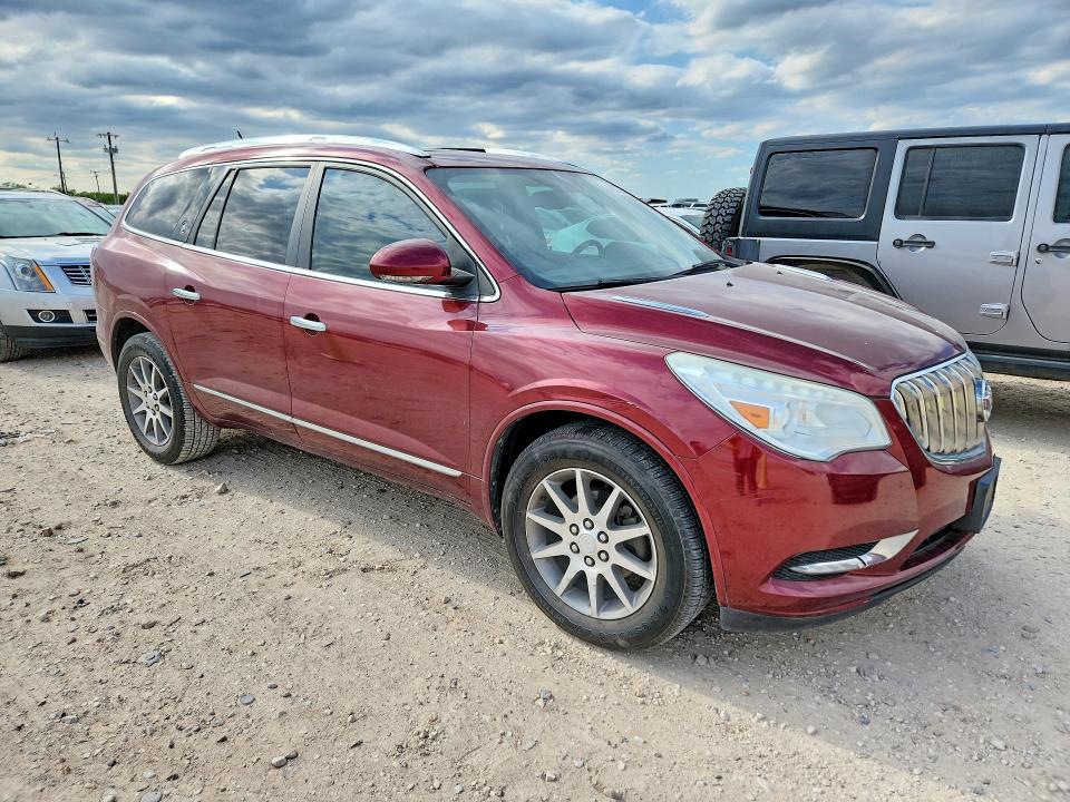 2017 Buick Enclave VIN 5GAKRBKD1HJ211676 COPART salvage auction — FRONT END, Tx - Salvage Vehicle Title, sold $1,550 on 2026-07-09 (photo 4)