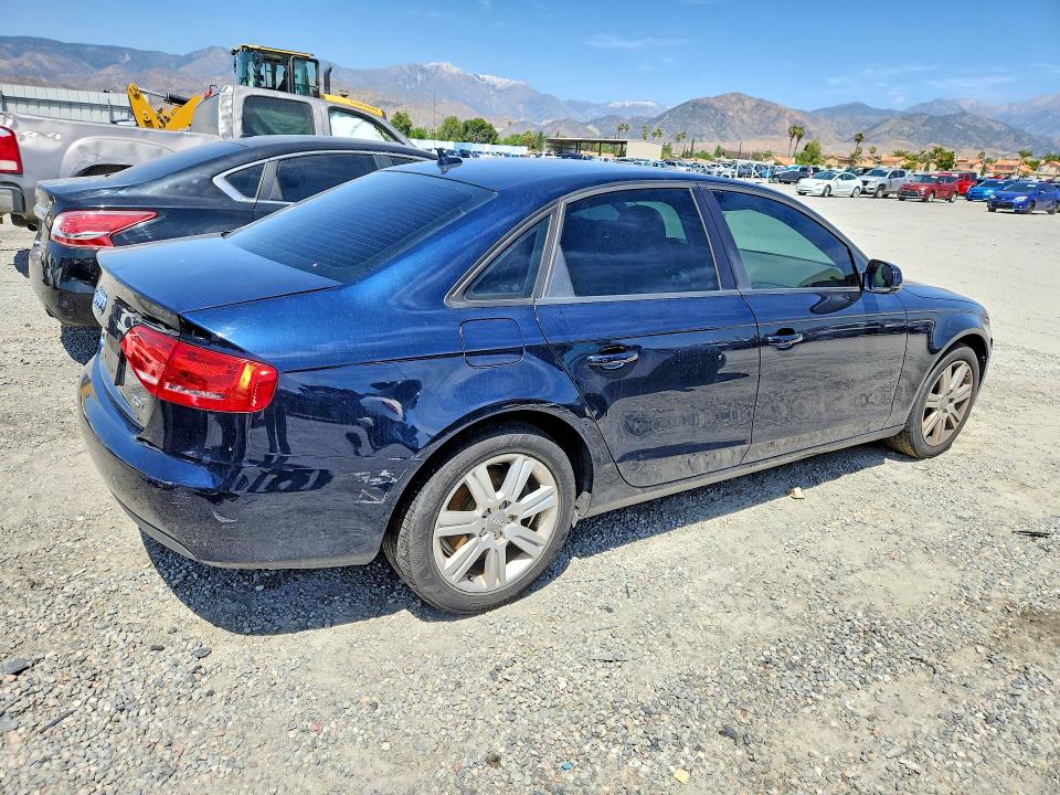 2011 Audi A4 VIN WAUAFAFL7BN031744 COPART salvage auction — FRONT END, Ca - Dis/Dlr/Exp Only Clean Title, sold $275 on 2026-07-09 (photo 3)