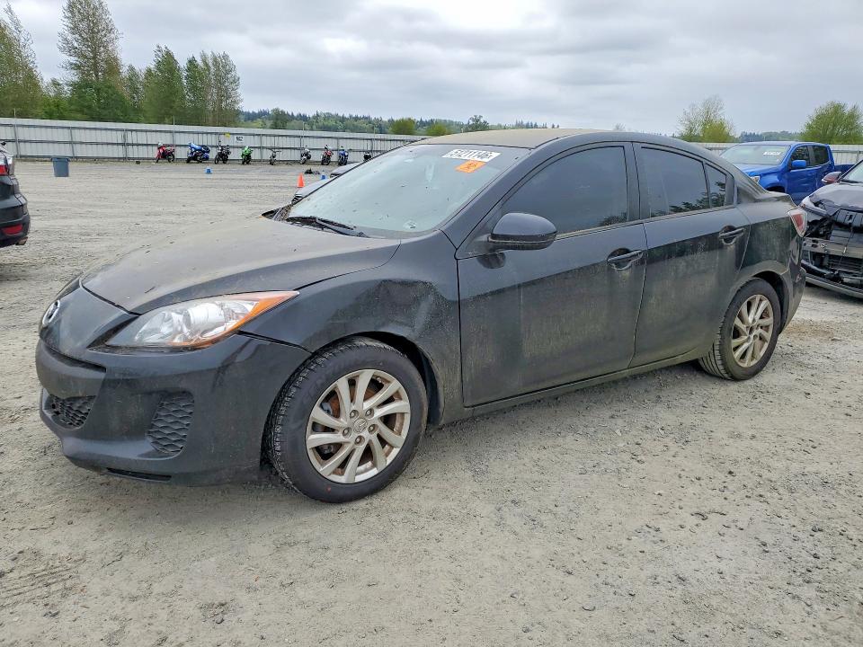 2012 Mazda 3 VIN JM1BL1VF1C1500489 COPART salvage auction — MECHANICAL, Ok - Certificate Of Title, sold $300 on 2026-07-13 (photo 1)
