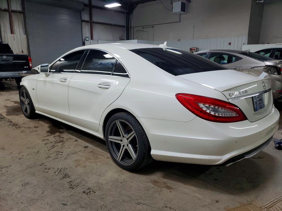 2012 Mercedes-benz Cls-klasse VIN WDDLJ9BB8CA030364 COPART salvage auction — FRONT END, Salvage Title, sold $975 on 2026-08-18 (photo 2)