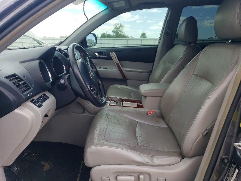 2011 Toyota Highlander VIN 5TDDK3EH0BS069038 COPART salvage auction — FRONT END, Nc - Salvage Certificate Of Title, sold $275 on 2026-07-21 (photo 7)