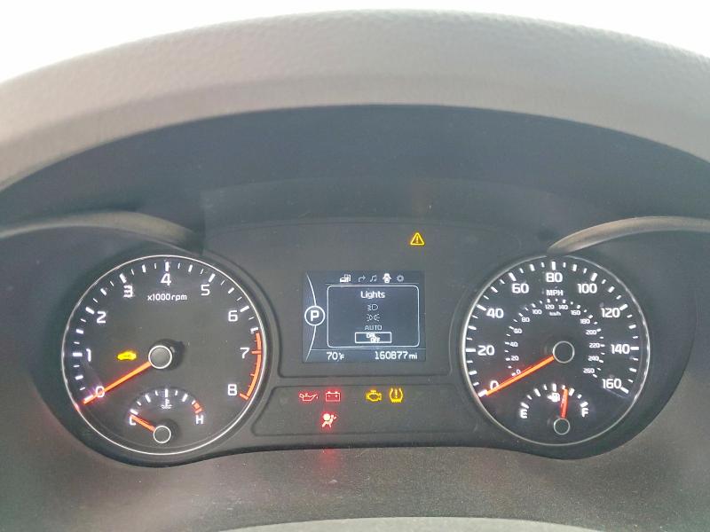 2016 Kia Optima VIN 5XXGU4L39GG101918 COPART salvage auction — FRONT END, In - Cert Of Title-Salvage Title, sold $675 on 2026-07-28 (photo 9)