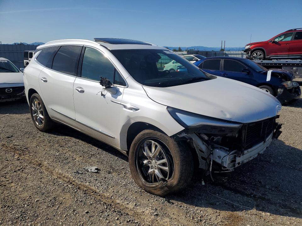 2022 Buick Enclave VIN 5GAEVBKW2NJ163059 COPART salvage auction — FRONT END, Ca - Salvage Certificate, sold $1,750 on 2026-07-02 (photo 4)