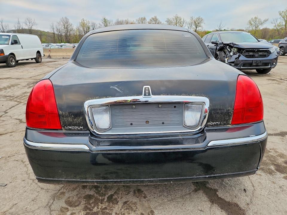 2011 Lincoln TOWN CAR VIN 2LNBL8FV7BX763778 COPART salvage auction — MECHANICAL, Nj - Certificate Of Title (P), sold $950 on 2026-07-09 (photo 6)