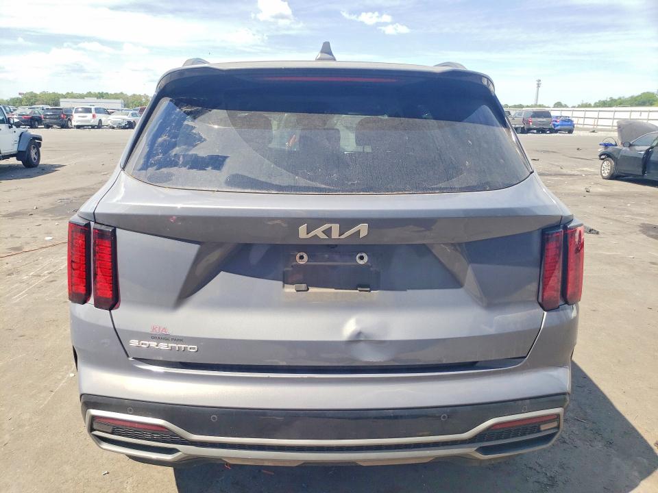 2023 Kia Sorento VIN 5XYRL4LC7PG239559 COPART salvage auction — FRONT END, Fl - Cert Of Title Slvg Rebuildable, sold $15 on 2026-07-27 (photo 6)