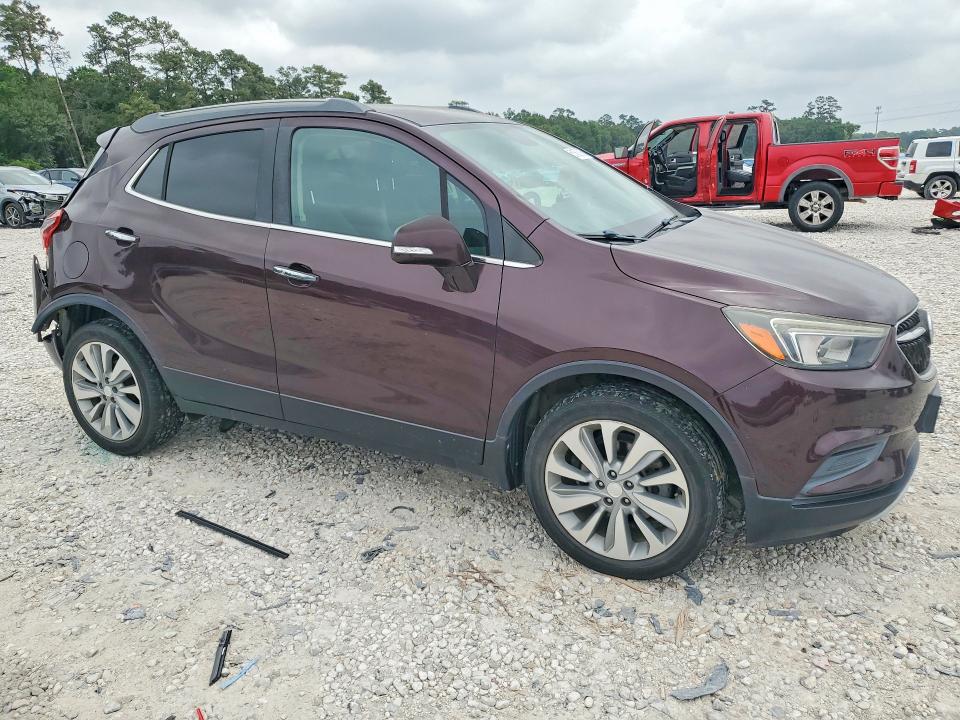 2018 Buick Encore VIN KL4CJASB1JB558700 COPART salvage auction — REAR END, Tx - Certificate Of Title, sold $2,650 on 2026-07-02 (photo 4)