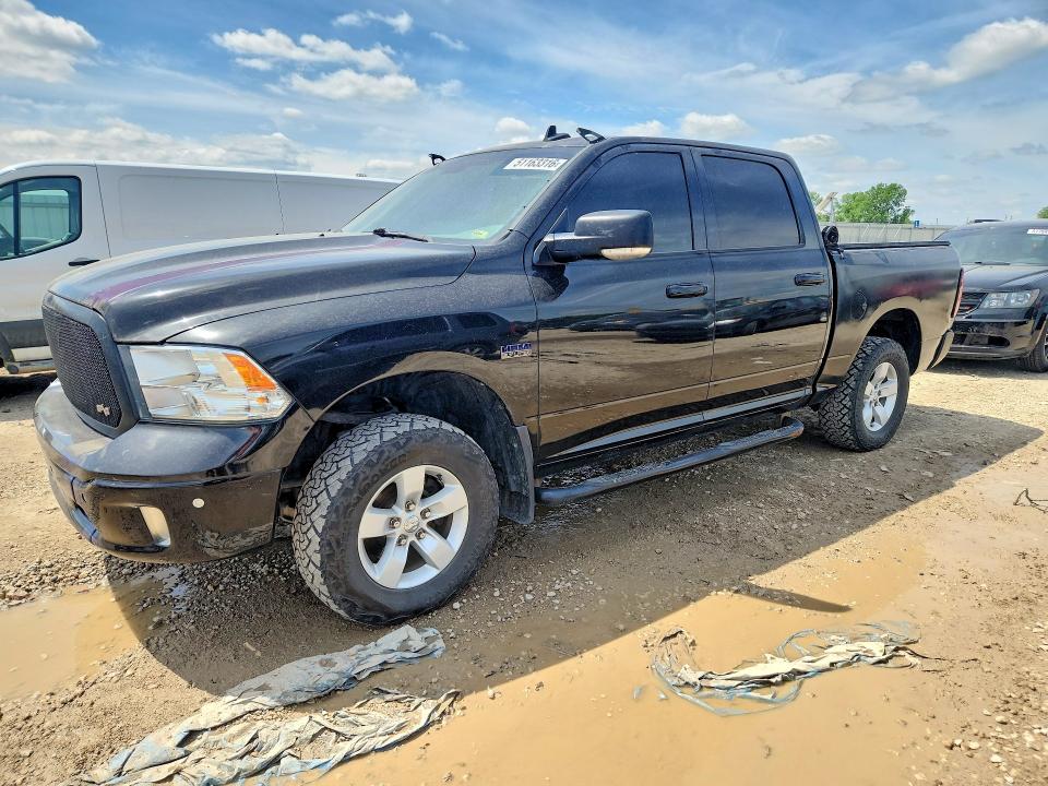 2016 Ram 1500 VIN 3C6RR7LTXGG360918 COPART salvage auction — SIDE, Mo - Salvage Certificate Of Title, sold $4,050 on 2026-07-09 (photo 1)