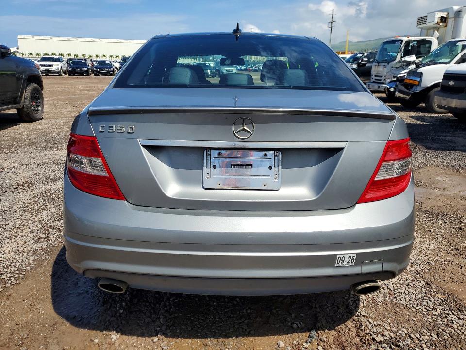 2008 Mercedes-benz C-klasse VIN WDDGF56X78F138938 COPART salvage auction — WATER/FLOOD, HI - CERTIFICATE OF SALVAGE, sold $450 on 2026-07-27 (photo 6)