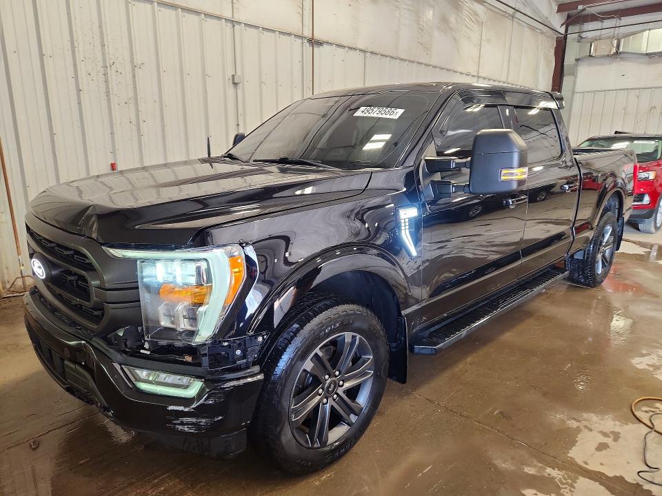 2022 Ford F-150 lightning VIN 1FTFW1E52NFB24388 — COPART salvage auction photo