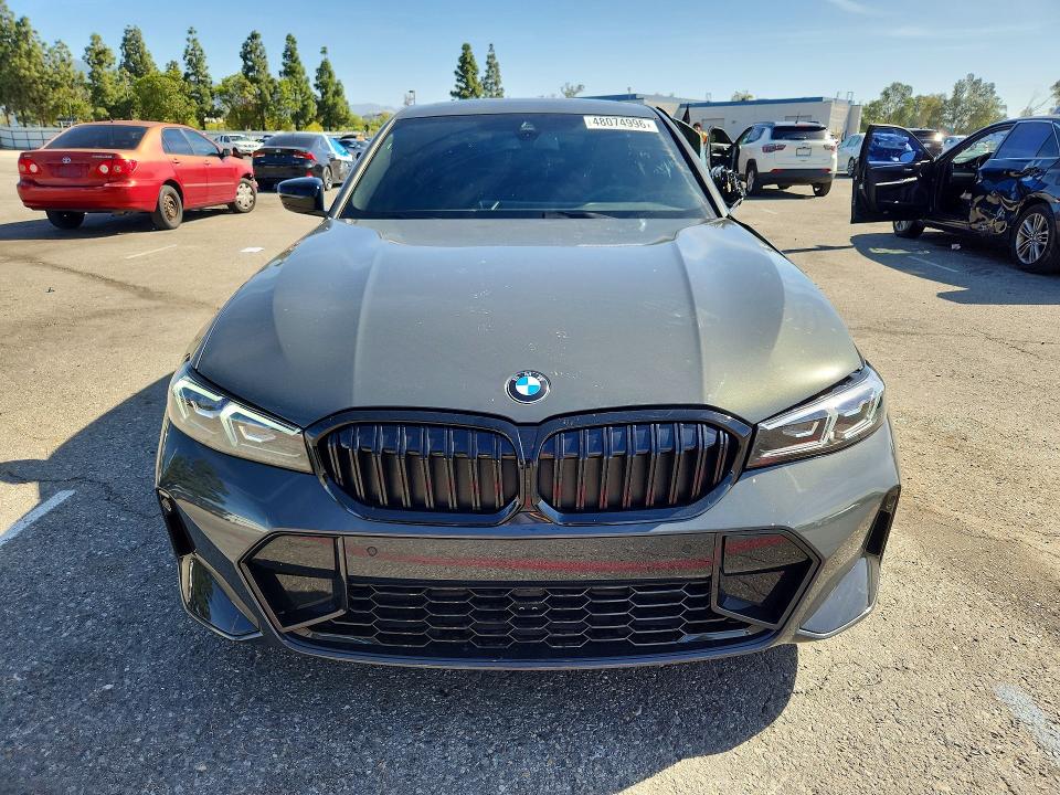 2026 BMW 3er VIN 3MW69CW0XT8F87422 COPART salvage auction — SIDE, CA - SALVAGE CERTIFICATE, sold $18,600 on 2026-07-30 (photo 5)