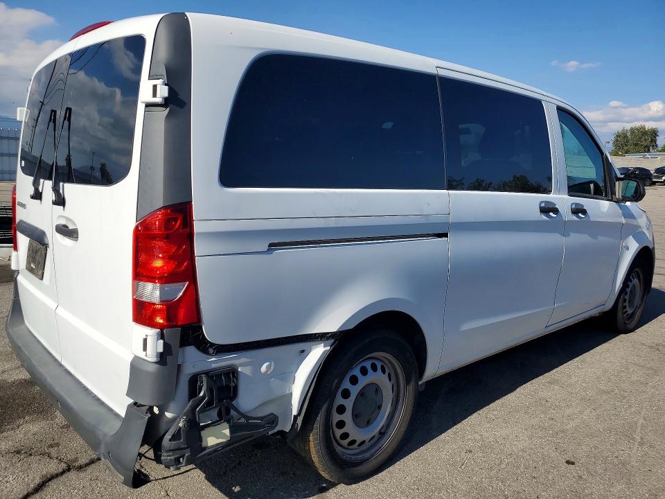 2019 Mercedes-benz Metris VIN WD4PG2EE7K3516678 COPART salvage auction — REAR END, Ca - Dis/Dlr/Exp Only Clean Title, sold $2,500 on 2026-07-02 (photo 3)