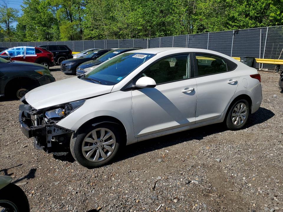 2020 Hyundai Accent VIN 3KPC24A62LE113395 COPART salvage auction — FRONT END, Md - Cert Of Salvage > 75% Damage, sold $2,000 on 2026-07-10 (photo 1)
