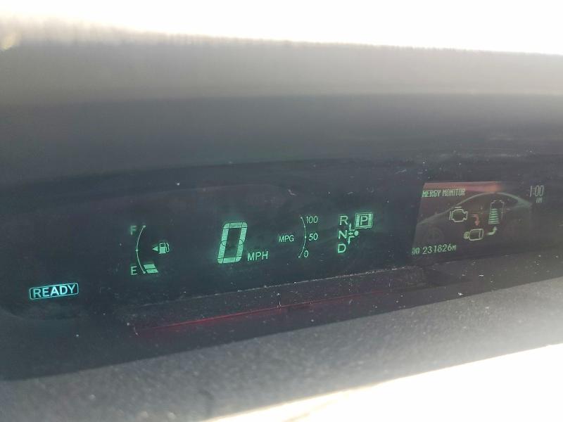 2014 Toyota Prius VIN JTDKN3DUXE1790644 COPART salvage auction — FRONT END, Md - Cert Of Salvage > 75% Damage, sold $225 on 2026-07-22 (photo 9)