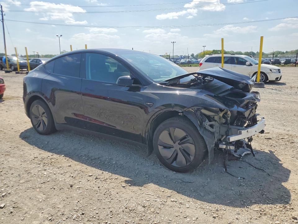 2026 Tesla Model y VIN 7SAYGDED2TF421843 COPART salvage auction — FRONT END, IN, sold $200 on 2026-07-28 (photo 4)