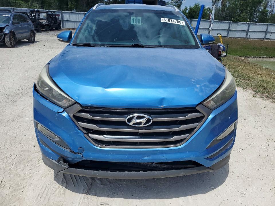 2016 Hyundai Tucson VIN KM8J33A22GU144001 COPART salvage auction — REAR END, Fl - Cert Of Title Slvg Rebuildable, sold $1,550 on 2026-07-14 (photo 5)