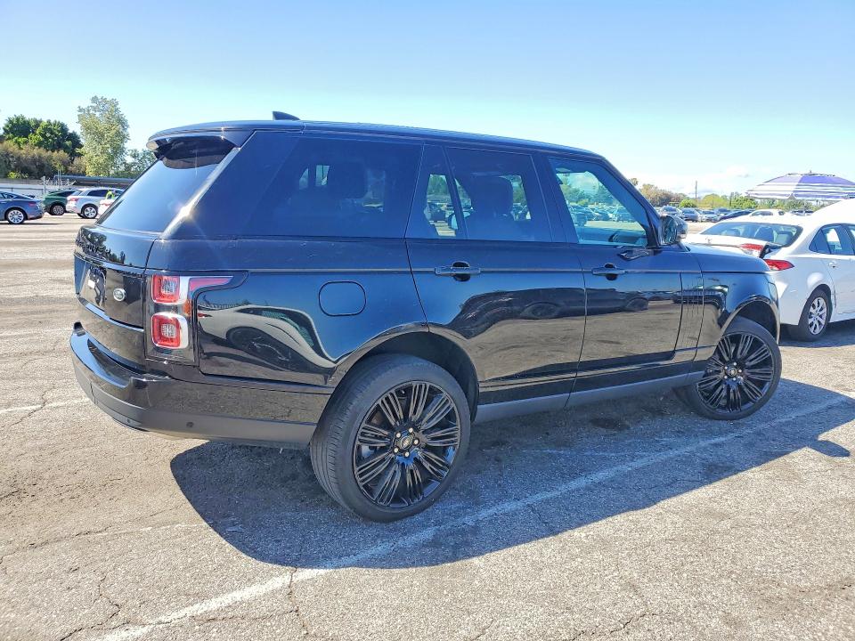 2021 Land rover RANGE ROVER VIN SALGS2SEXMA446484 COPART salvage auction — Minor Dent/Scratches, CA - SALVAGE CERTIFICATE (P), sold $31,000 on 2026-05-21 (photo 3)