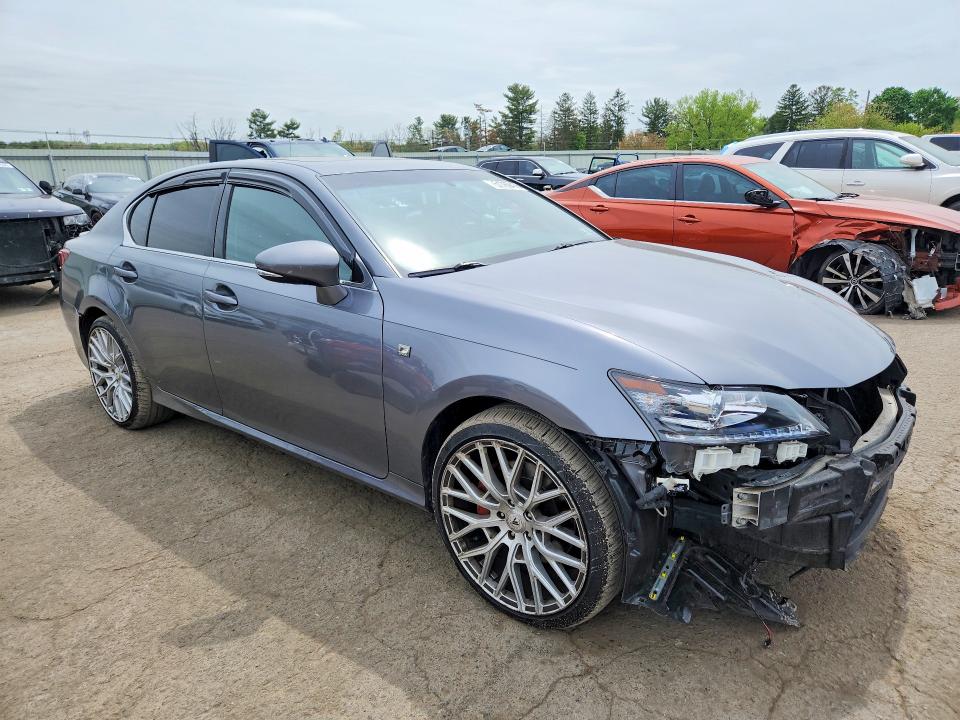 2015 Lexus Gs VIN JTHCE1BL6FA009749 COPART salvage auction — FRONT END, Salvage Title, sold $4,300 on 2026-07-10 (photo 4)