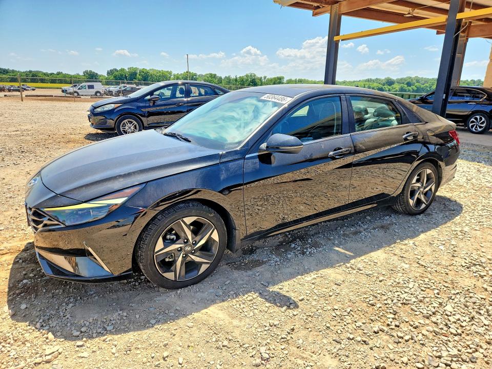 2023 Hyundai Elantra VIN 5NPLP4AG9PH088393 COPART salvage auction — SIDE, AL - CERT OF TITLE-SALVAGE TITLE, sold $125 on 2026-07-29 (photo 1)