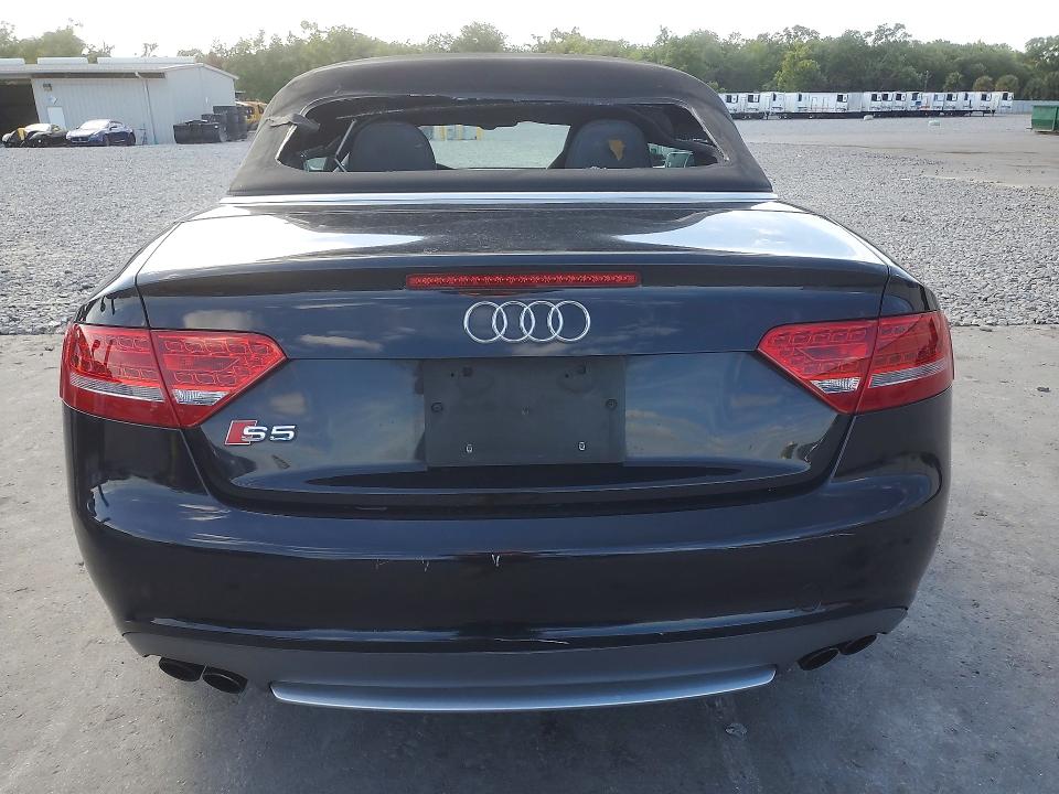 2011 Audi S5 VIN WAUCGAFHXBN014759 COPART salvage auction — FRONT END, Fl - Certificate Of Title (P), sold $2,850 on 2026-07-02 (photo 6)