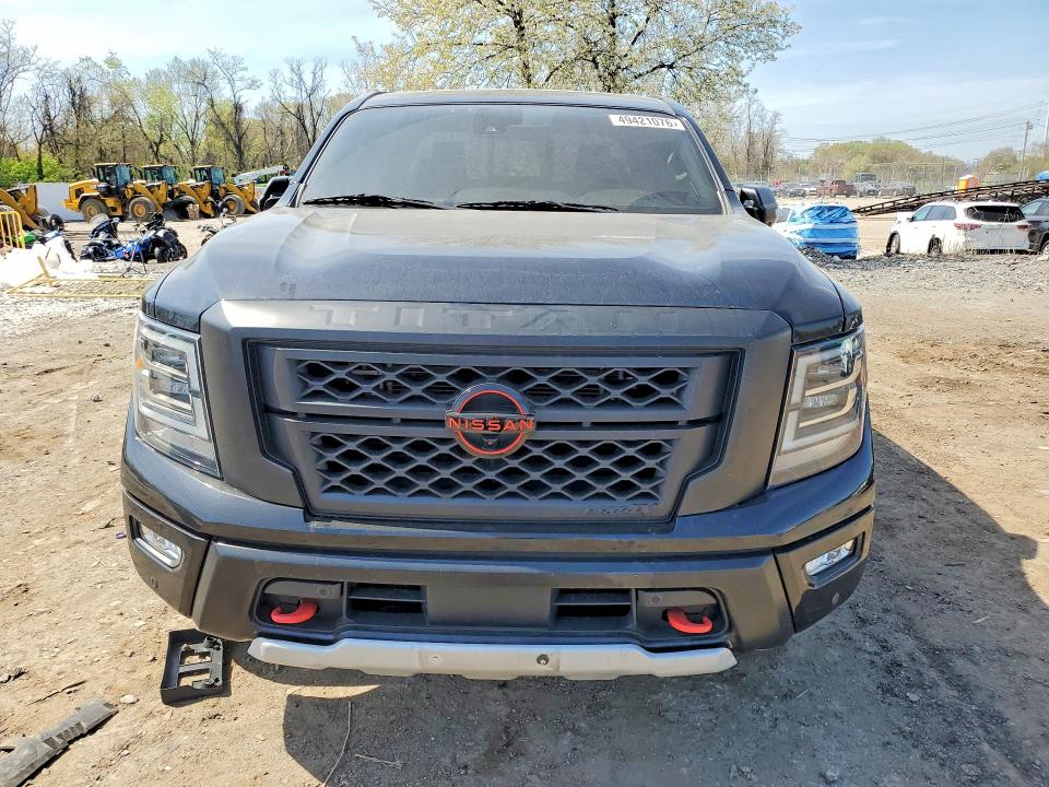 2023 Nissan TITAN VIN 1N6AA1EDXPN104511 COPART salvage auction — REAR END, MD - CERT OF SALVAGE > 75% DAMAGE, sold $10,700 on 2026-07-30 (photo 5)