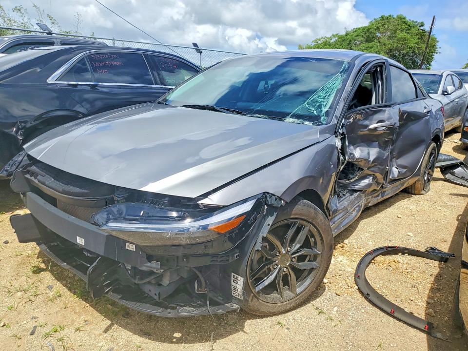 2024 Hyundai Elantra VIN KMHLM4DG7RU673160 COPART salvage auction — SIDE, HI - BILL OF SALE - PARTS ONLY, sold $5 on 2026-07-13 (photo 1)