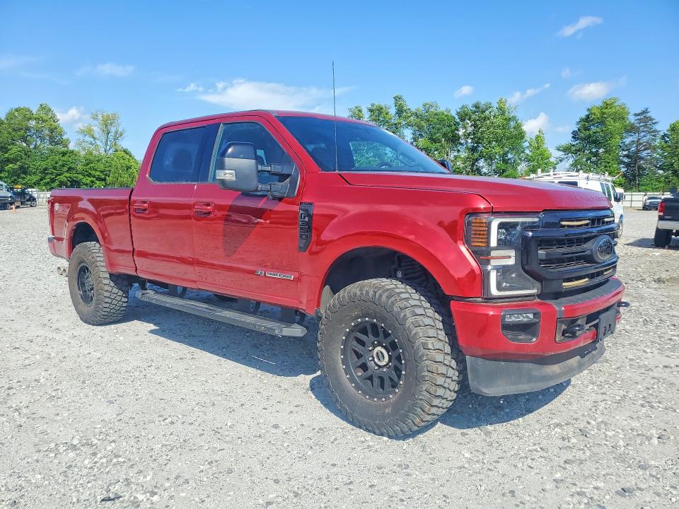 2022 Ford F-350 super duty VIN 1FT8W3BT9NEF47191 COPART salvage auction — MINOR DENT/SCRATCHES, Mt - Salvage Certificate Of A Vehic, sold $33,500 on 2026-07-13 (photo 4)