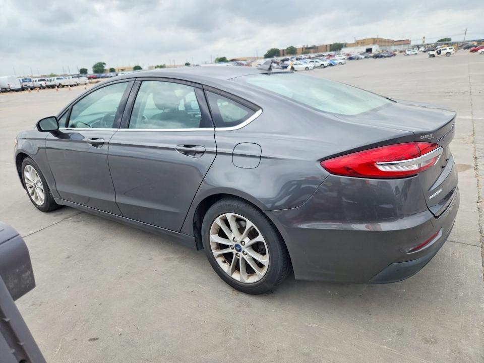 2019 Ford Fusion VIN 3FA6P0HD2KR136426 COPART salvage auction — FRONT END, Tx - Certificate Of Title, sold $2,250 on 2026-07-02 (photo 2)