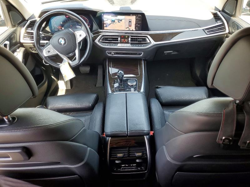 2019 BMW X7 VIN 5UXCW2C58KL083840 COPART salvage auction — REAR END, Ca - Salvage Certificate, sold $24,300 on 2026-07-13 (photo 8)