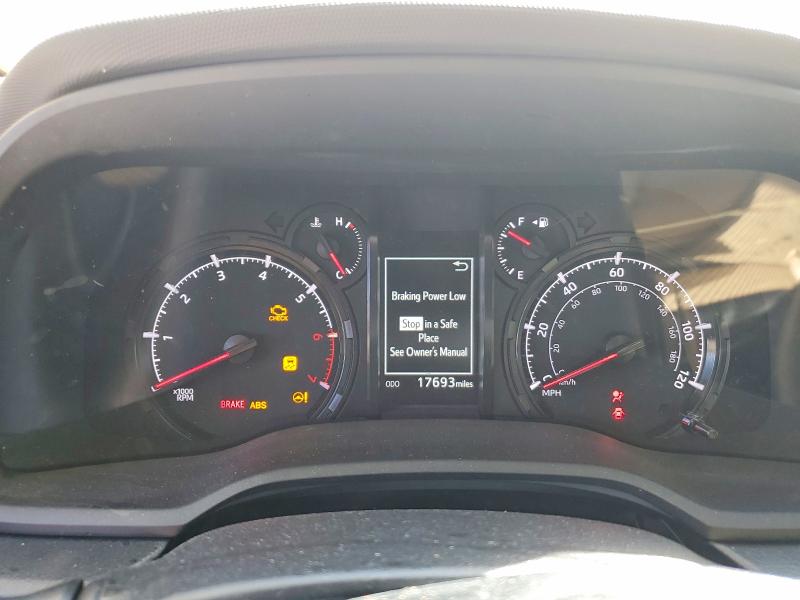 2023 Toyota 4runner VIN JTEEU5JR0P5301719 COPART salvage auction — ROLLOVER, Sc - Cert Of Title-Salvage, sold $7,600 on 2026-07-22 (photo 9)