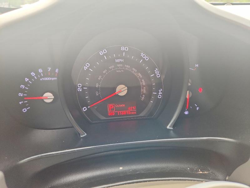 2011 Kia Sportage VIN KNDPC3A23B7013410 COPART salvage auction — REAR END, Or - Salvage Title Certificate, sold $275 on 2026-07-29 (photo 9)