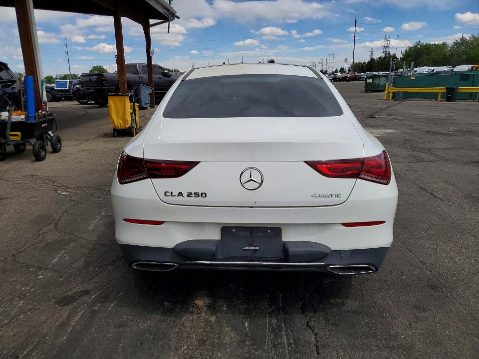 2020 Mercedes-benz Cla-klasse VIN WDD5J4HB8LN036449 COPART salvage auction — MECHANICAL, CO - DIS/DLR/EXP ONLY CLEAN TITLE, sold $10,200 on 2026-07-02 (photo 6)