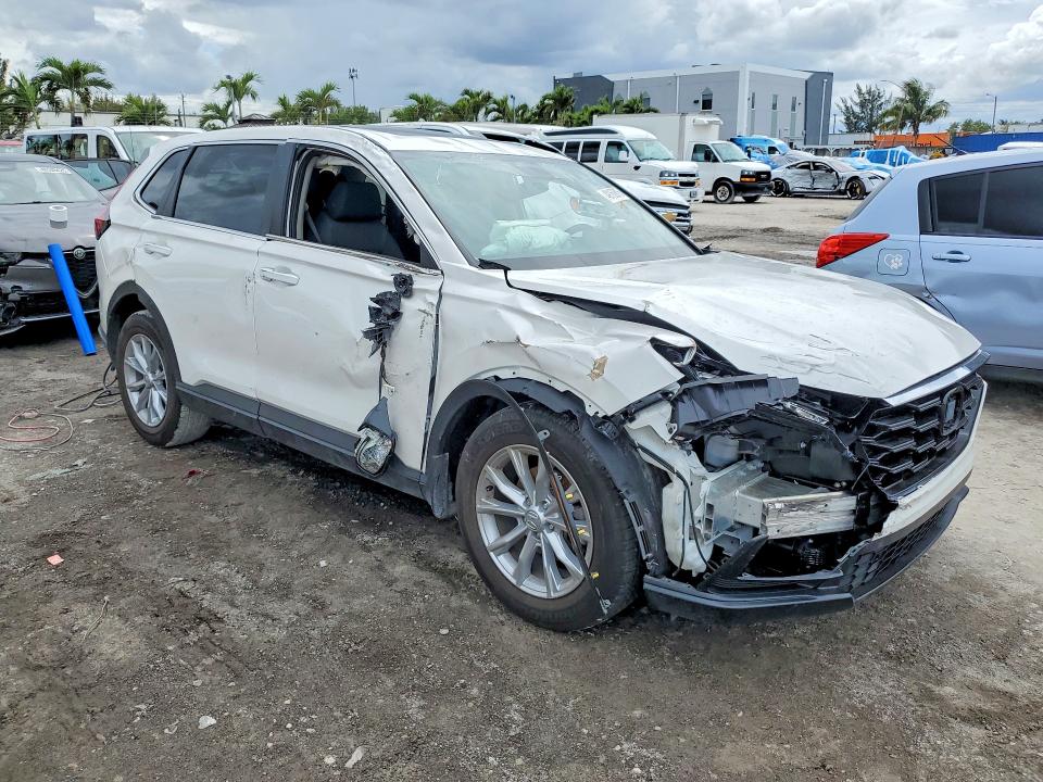 2025 Honda Cr-v VIN 2HKRS3H42SH332604 COPART salvage auction — SIDE, Fl - Cert Of Title Slvg Rebuildable, sold $8,500 on 2026-07-07 (photo 4)