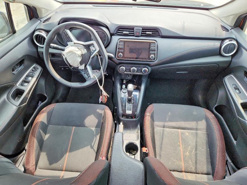 2021 Nissan Versa VIN 3N1CN8FV7ML855144 COPART salvage auction — FRONT END, Tx - Salvage Vehicle Title, sold $100 on 2026-07-09 (photo 8)