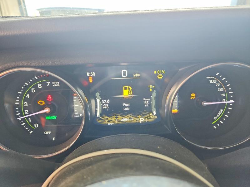 2023 Jeep Wrangler / VIN 1C4JJXP63PW515294 COPART salvage auction — MINOR DENT/SCRATCHES, MO - CERTIFICATE OF TITLE, sold $19,100 on 2026-07-09 (photo 9)