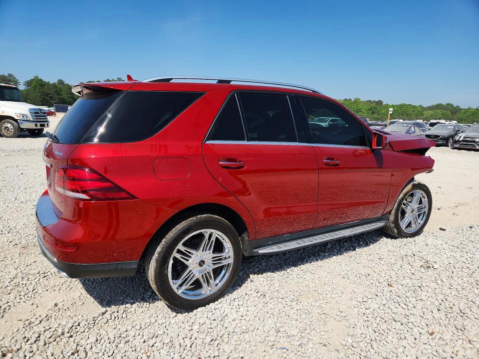 2018 Mercedes-benz Gle VIN 4JGDA5HB1JB062087 COPART salvage auction — FRONT END, Ga - Cert Of Title-Salvage, sold $6,500 on 2026-07-09 (photo 3)