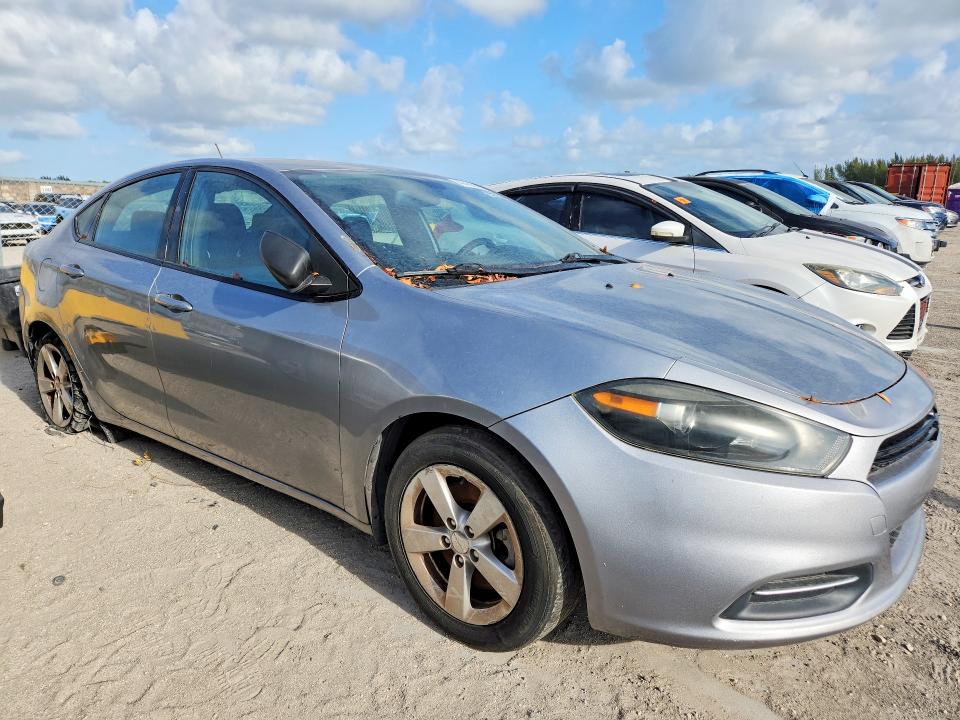 2015 Dodge Dart VIN 1C3CDFBB6FD172977 COPART salvage auction — REAR END, Fl - Cert Of Title-Slvg Rebld Flood, sold $875 on 2026-07-22 (photo 4)