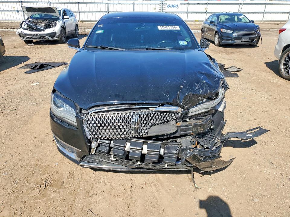 2018 Lincoln Mkz VIN 3LN6L5KU1JR607813 COPART salvage auction — FRONT END, IL, sold $725 on 2026-07-09 (photo 5)