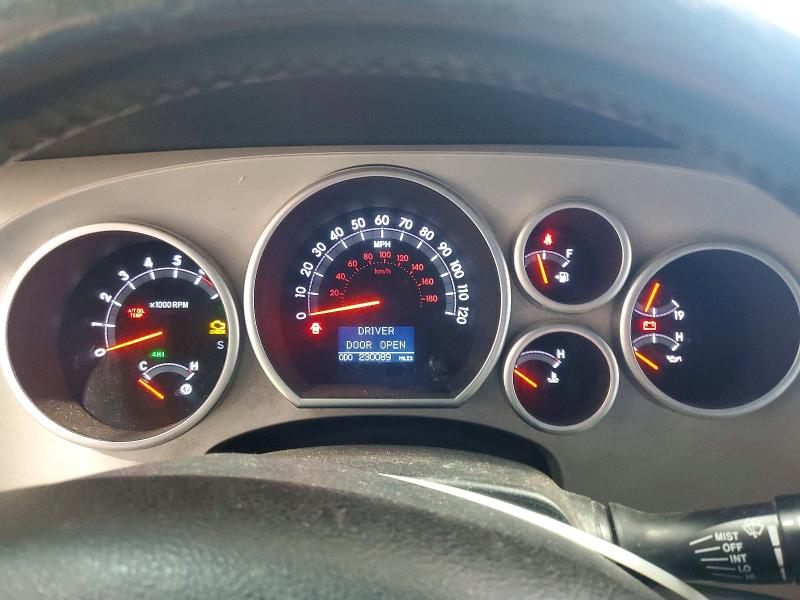 2008 Toyota Sequoia VIN 5TDBY68A18S008120 COPART salvage auction — MINOR DENT/SCRATCHES, In - Dealer Only Clean Title (P), sold $3,400 on 2026-07-21 (photo 9)