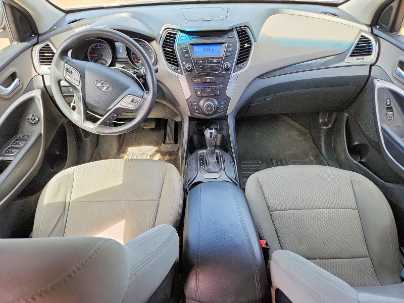 2015 Hyundai Santa fe VIN 5XYZTDLB1FG292697 COPART salvage auction — FRONT END, Co - Salvage Title, sold $1,750 on 2026-07-13 (photo 8)