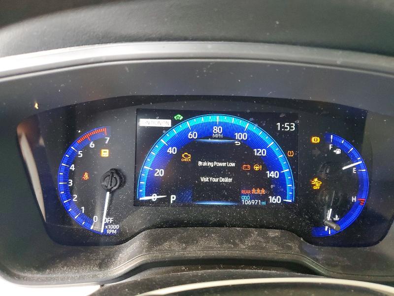 2020 Toyota Corolla VIN JTDEBRBE8LJ017012 COPART salvage auction — ROLLOVER, Tn - Salvage Certificate, sold $3,100 on 2026-07-09 (photo 9)
