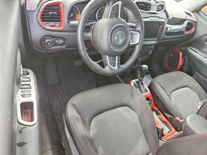 2018 Jeep Renegade VIN ZACCJBCB4JPH15796 COPART salvage auction — UNDERCARRIAGE, Co - Salvage Title, sold $2,350 on 2026-08-10 (photo 8)